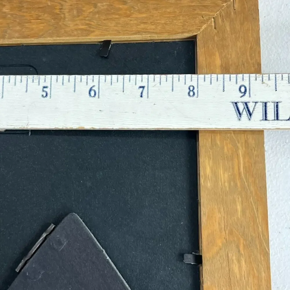 Wood Picture Frame 11 x 10 Distressed Vintage Wood Grain